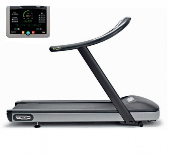 TechnoGym Loopband jog now excite+ 700i zwart gebruikt BBTGJNE700IZW