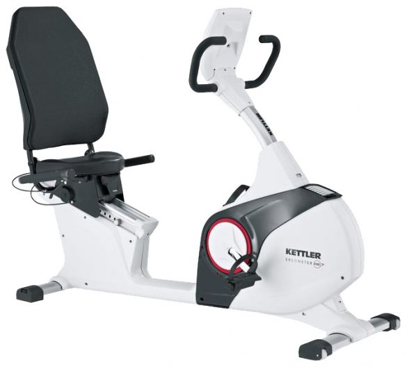 Grote hoeveelheid gisteren Previs site Kettler ligfiets Ergometer RE 7 wit showroom kopen? Bestel bij fitness24.nl