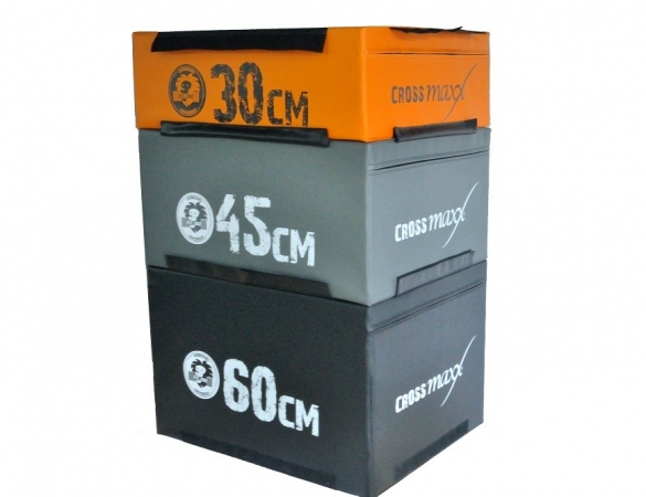 Lifemaxx Crossmaxx Soft Plyo Box Oranje 30 cm LMX 1297.30
