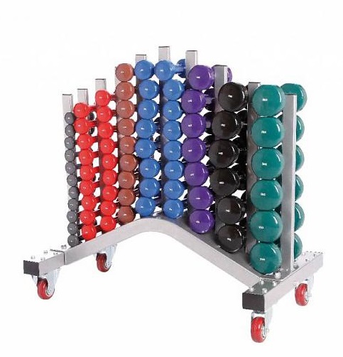 Lifemaxx Vinyl Dumbbell Rack met wielen LMX 1151 LMX1031