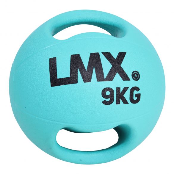 Lifemaxx medicijnbal met dubbel handvat 9 KG LMX 1250.9  LMX1250.09