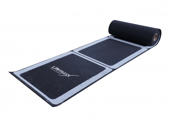 Lifemaxx Rubber roll-out ladder 4.5m LMX1277.1 LMX1277.1