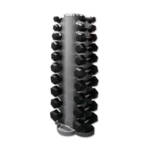 Marcy Dumbell Toren Inclusief rubberen Hexa Dumbells 14MASCL200 14MASCL200HEX
