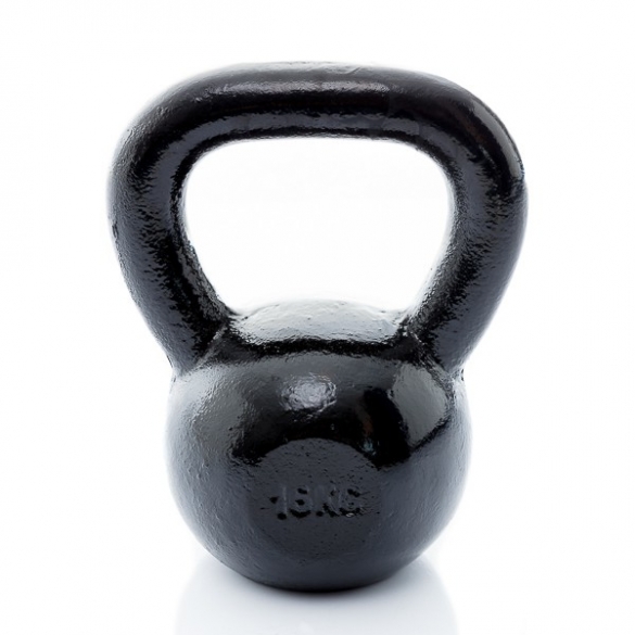 Muscle Power Gietijzeren Kettlebell 16 KG MP1300 MP1300-16