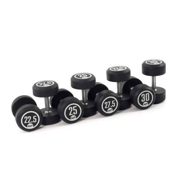 Mompelen mozaïek sla Muscle Power dumbbellset rond rubber 22,5 - 30 kg kopen? Bestel bij  fitness24.nl