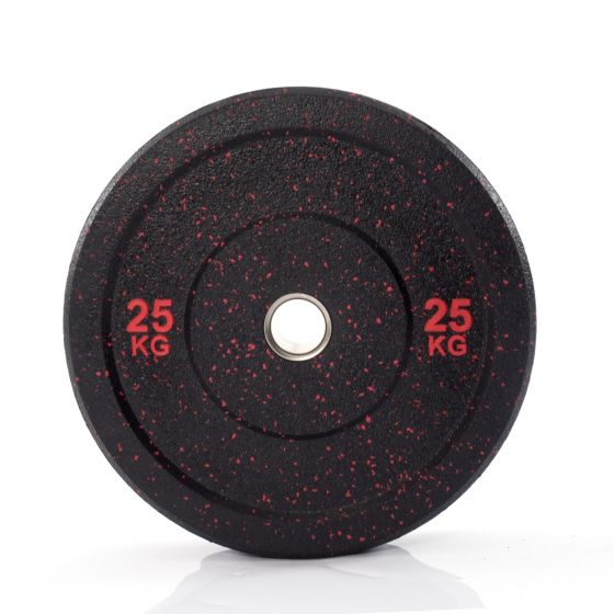 Muscle Power 50mm Hi Temp bumper plate 25 kg MP808-25KG