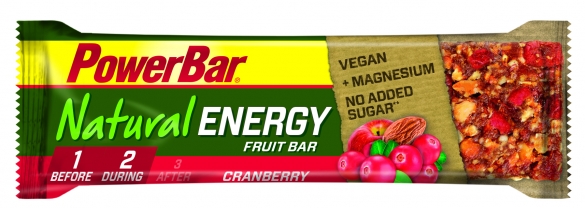 Powerbar Natural Energy Fruit & Nut Bar 24 x 40 gram PONATENERGYBAR