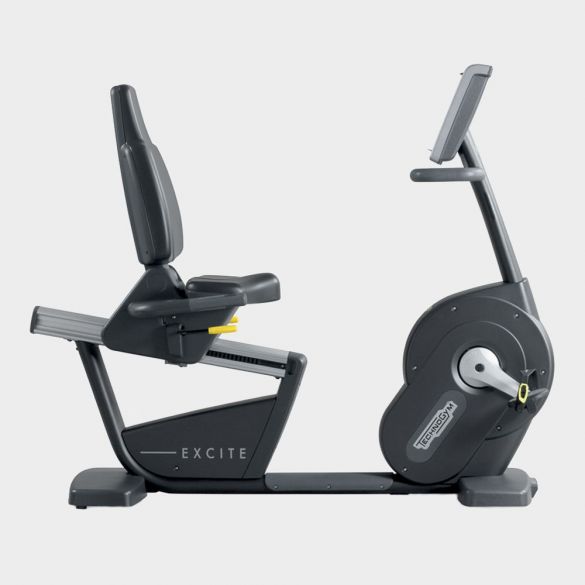 TechnoGym ligfiets Recline Excite+ 500i zwart gebruikt BBTGNRE500IZW