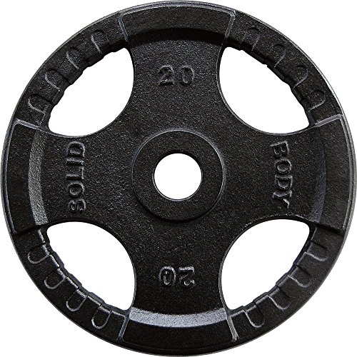 Body-Solid Olympische halterschijf rubber 20 kg ORTK20