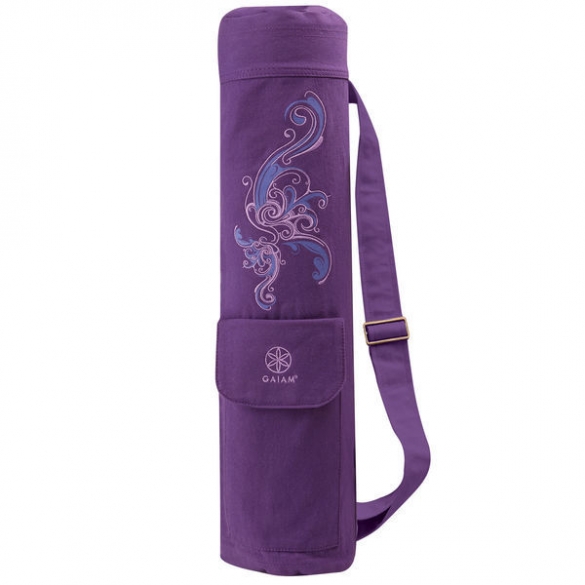 Gaiam Deep Plum Surf Mat Bag G05-61338