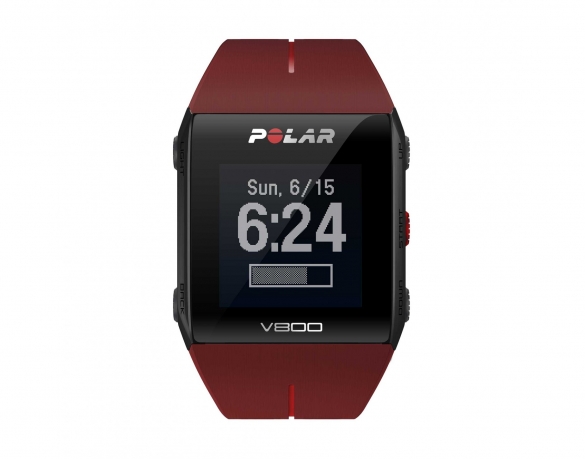 Polar V800 GPS sporthorloge met hartslagsensor rood PV800rood