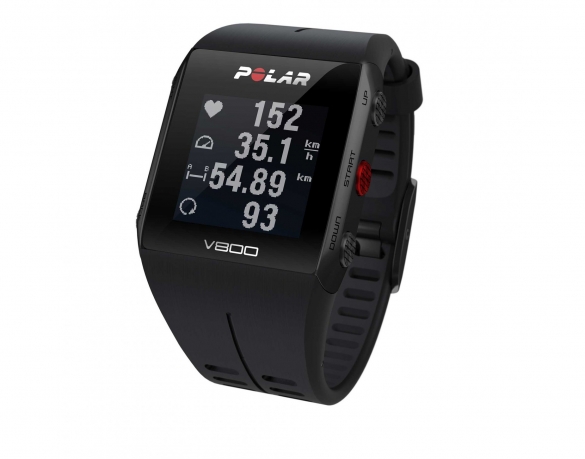 Polar V800 GPS sporthorloge met hartslagsensor zwart PV800zwart