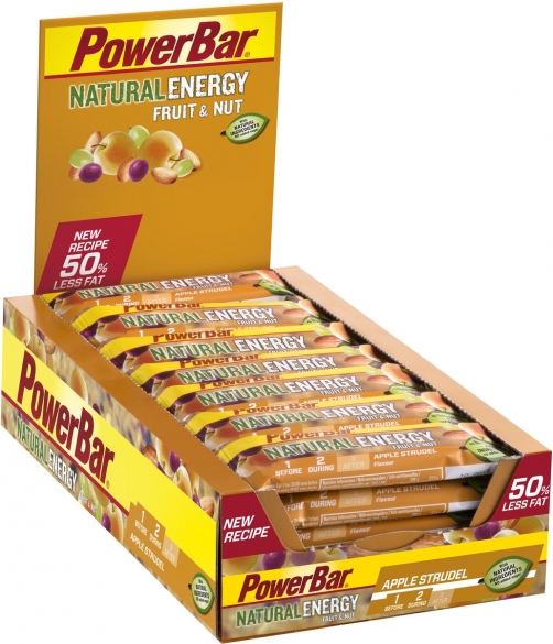 Powerbar Natural Energy Fruit & Nut Bar 24 x 40 gram PONATENERGYBAR