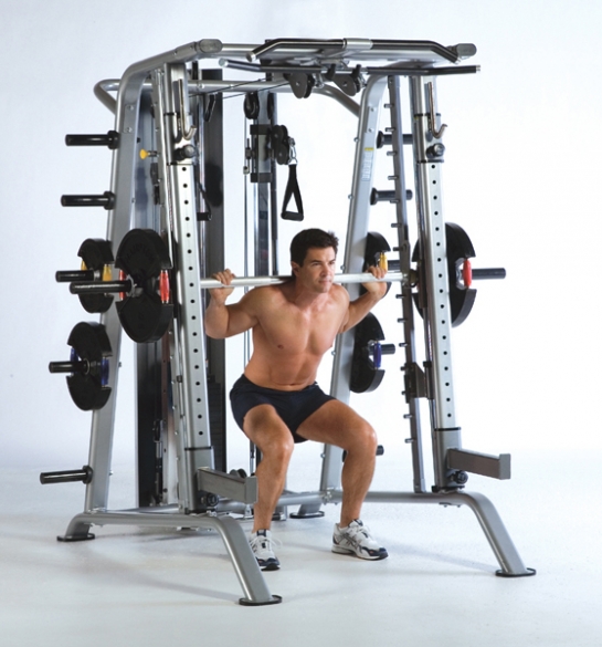 Tuff Stuff Smith Machine RSM-625WS Half Cage Ensemble RSM-625WS