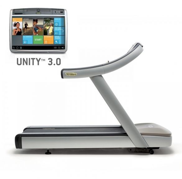TechnoGym Loopband Excite+ Run Now 700 Unity 3.0 zilver gebruikt BBTGERN700U3ZI