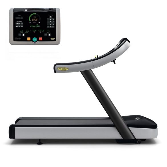 TechnoGym loopband Run Now Excite+ 700i zwart gebruikt BBTGRNE700IZW