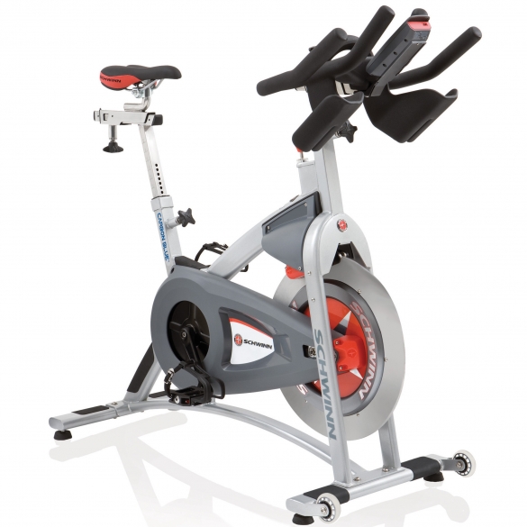 Schwinn AC Performance Plus Carbon Blue met Mpower Echelon Console SCHWINNACCEC