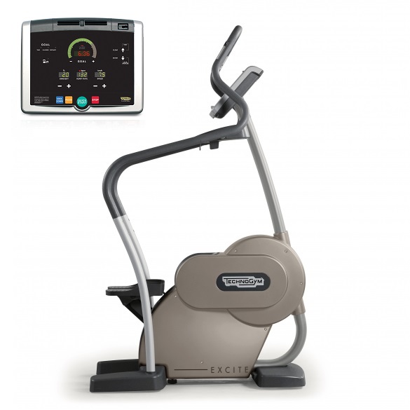 Technogym stepper Step Excite+ 500i zilver gebruikt BBTGSTE500IZI