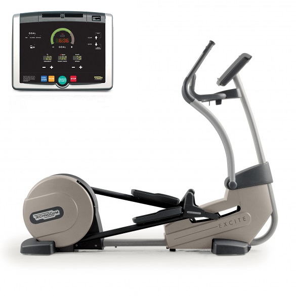TechnoGym crosstrainer Synchro Excite+ 500i zilver gebruikt BBTGSE500IZI