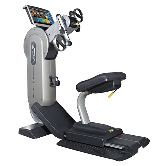 TechnoGym Armfiets Excite+ Top 700 Unity zilver gebruikt BBTGET700UZI