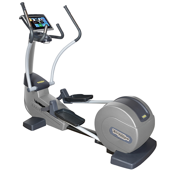 TechnoGym crosstrainer Excite+ Synchro 700 Unity 3.0 zilver gebruikt BBTGESY700U3ZI