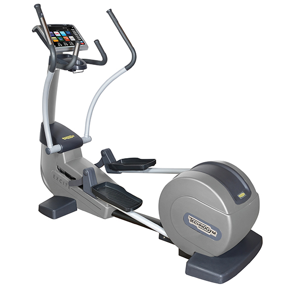 TechnoGym crosstrainer Synchro Excite 700 Visioweb zilver