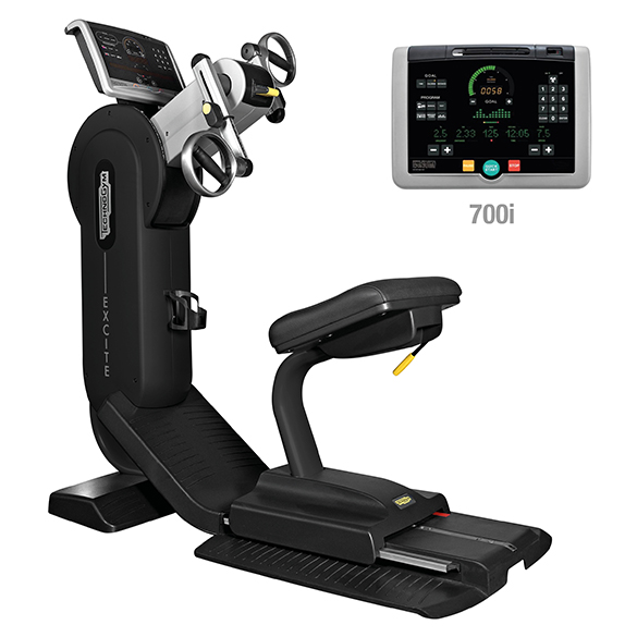 TechnoGym Armfiets Top Excite+ 700i zwart gebruikt BBTGTE700IZW