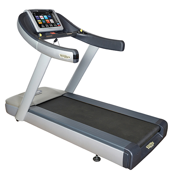 TechnoGym Loopband Run Now Excite+ 700 visioweb zilver gebruikt BBTGRNE700VLCDTVIZI