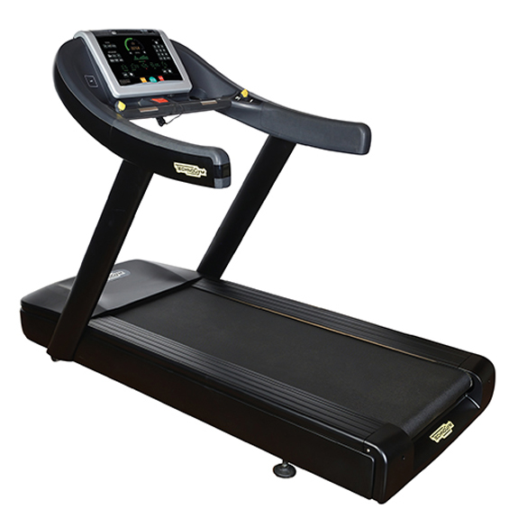 barrière leerling stortbui TechnoGym loopband Run Now Excite+ 700i zwart gebruikt kopen? Bestel bij  fitness24.nl