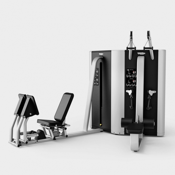 Technogym krachtstation Plurima Twin high low pull - leg press TGTWINLP