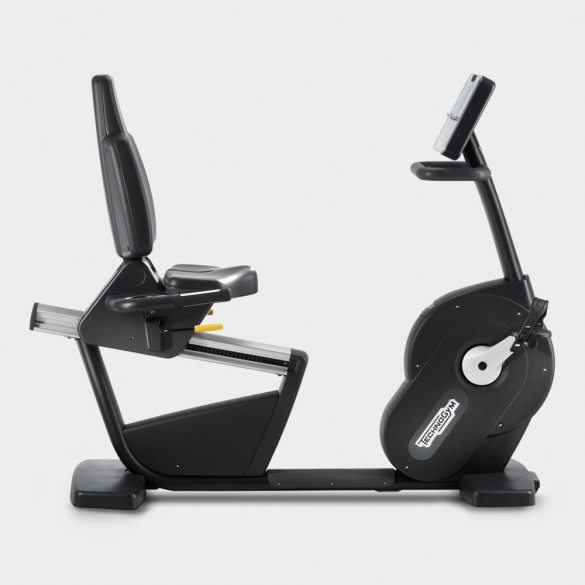 Technogym Forma recline ligfiets zwart gebruikt TGRCLNFRM-