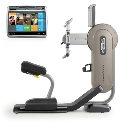 TechnoGym Armfiets Excite+ Top 700 Unity zilver gebruikt BBTGET700UZI