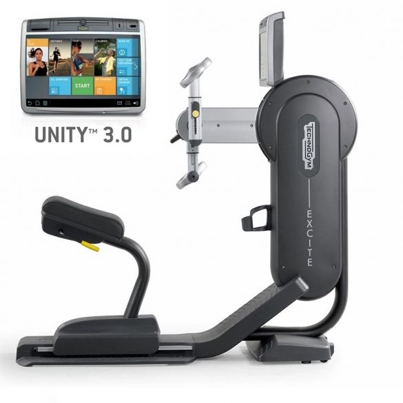 TechnoGym Armfiets Excite+ Top 700 Unity 3.0 zwart gebruikt BBTGET700U3ZW