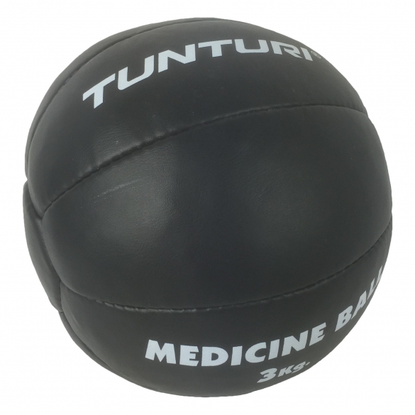 Tunturi Medicinebal Leder 3kg 14TUSBO103 14TUSBO103