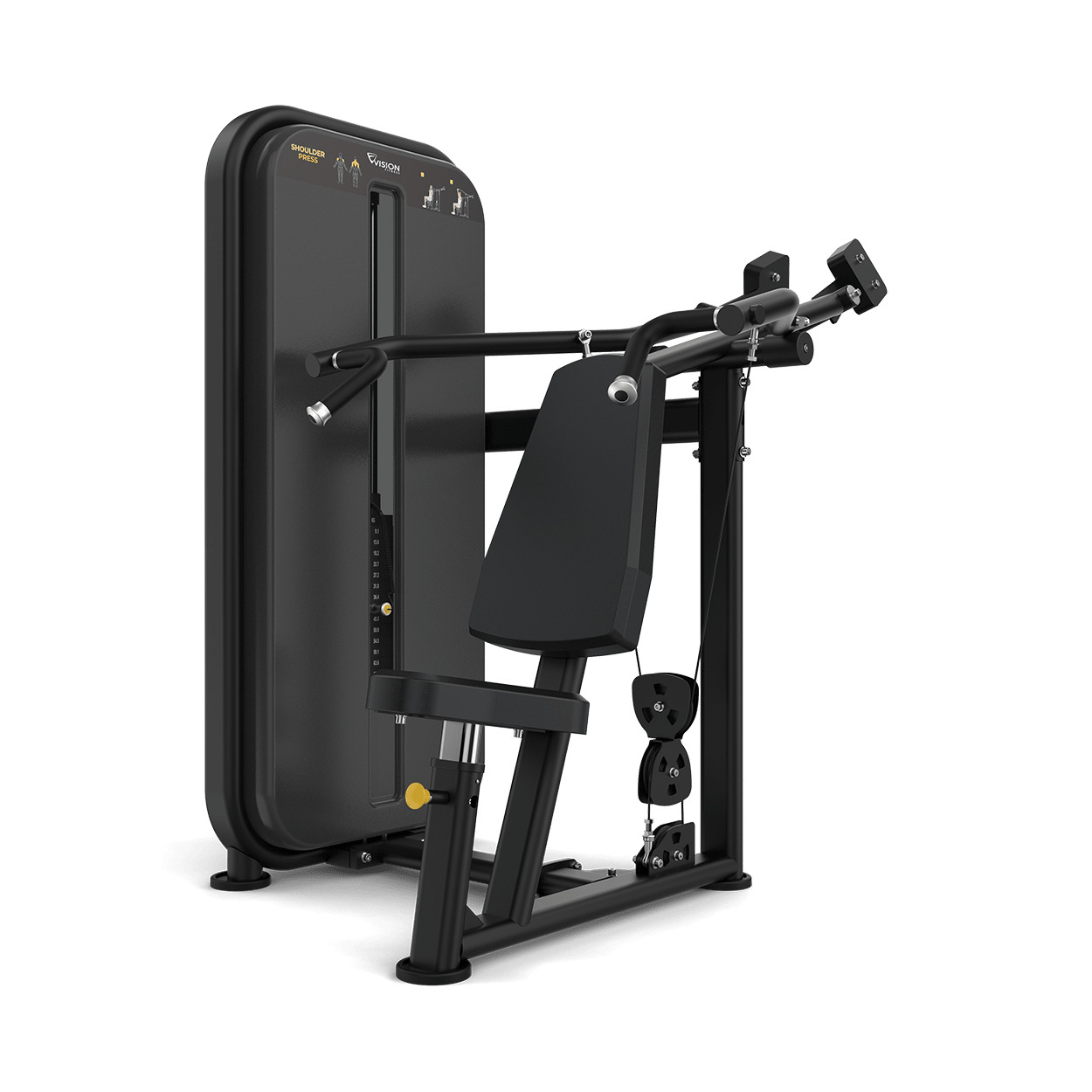 Vision Fitness shoulder press