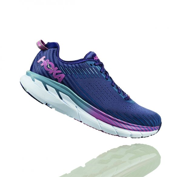 Hoka One One Clifton 5 hardloopschoenen paars dames 1093756MBRB
