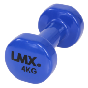 Lifemaxx Vinyl Dumbbellset Donkerblauw 4 kg LMX 1150 