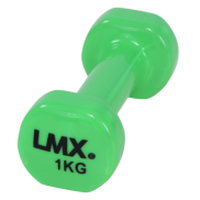 Lifemaxx Vinyl Dumbbellset Groen 1 kg LMX 1150 