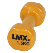 Lifemaxx Vinyl Dumbbellset Oranje 1,5 kg LMX 1150 