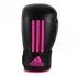 Adidas Energy 100 (kick)bokshandschoenen zwart/roze  ADIEBG100P