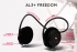 Miiego AL3+ Freedom draadloze Bluetooth hoofdtelefoon zwart  11036