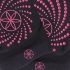 Gaiam Antislip sokken zwart met roze stippen (S/M)  G05-57126Voorraad