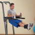 Body-Solid Fusion vertical knee raise power tower  KFCD