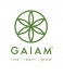 Gaiam Grippy yoga handoek Citron/Storm  G05-61345