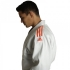 Adidas judopak J350 wit/oranje  ADIJ350WO