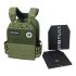 Lifemaxx Tactical Vest plate set 2x 4kg  LMX1903.2