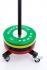 Muscle Power Competitie Bumper Plate groen 10 KG MP809  MP80910KGGROEN