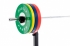 Muscle Power Competitie Bumper Plate geel 15 KG MP809  MP80915KGGEEL