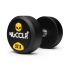NUCCLR rubber dumbbell set 22.5-30 KG  NUC1027-SET-22.5-30