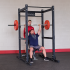 Body-Solid Commercial Double power rack package  KSPR1000DB